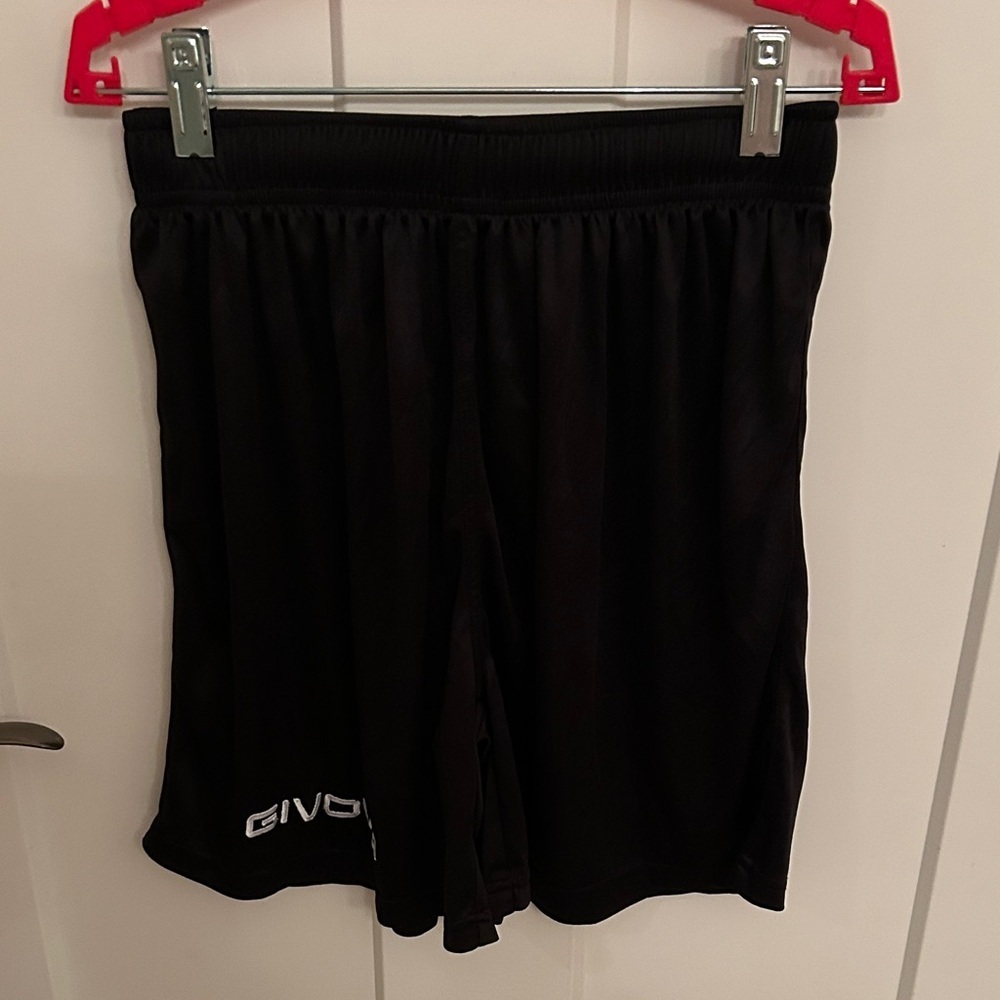 Givova Black Sports Shorts, size M